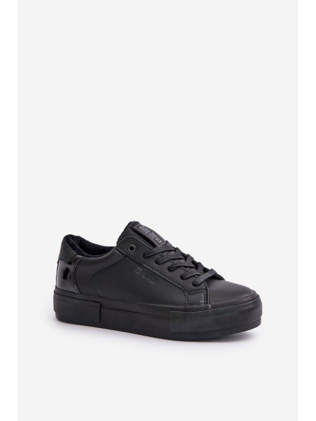 Warm Women's Platform Sneakers Big Star OO274A555 Black