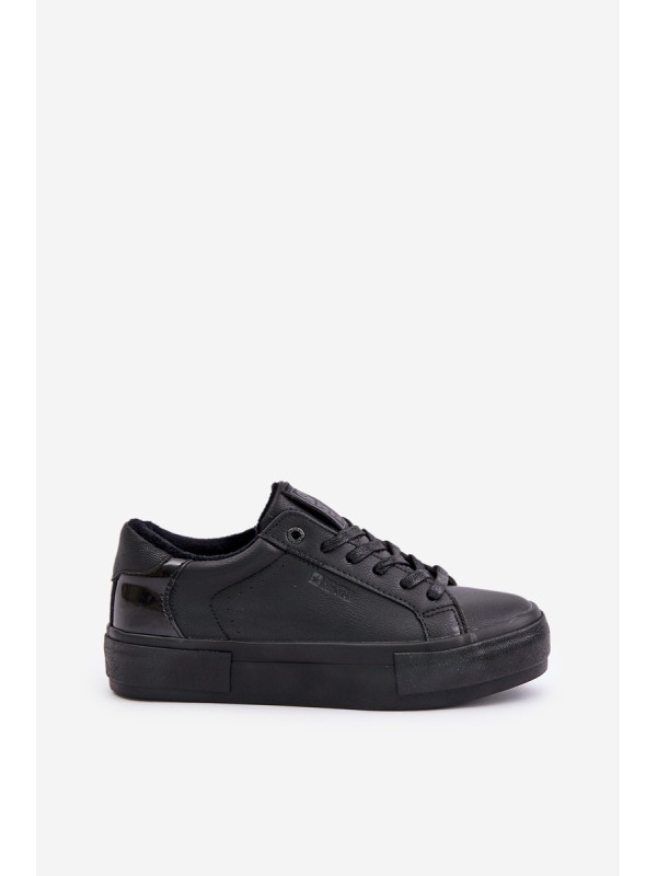 Warm Women's Platform Sneakers Big Star OO274A555 Black