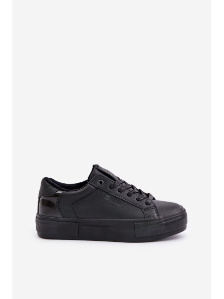 Warm Women's Platform Sneakers Big Star OO274A555 Black