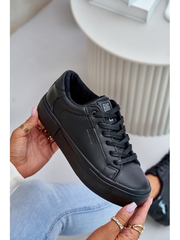 Warm Women's Platform Sneakers Big Star OO274A555 Black
