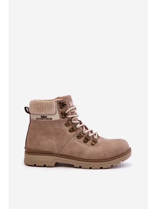 Warm Women's Boots Dark Beige Lee Cooper LCJ-24-03-3042