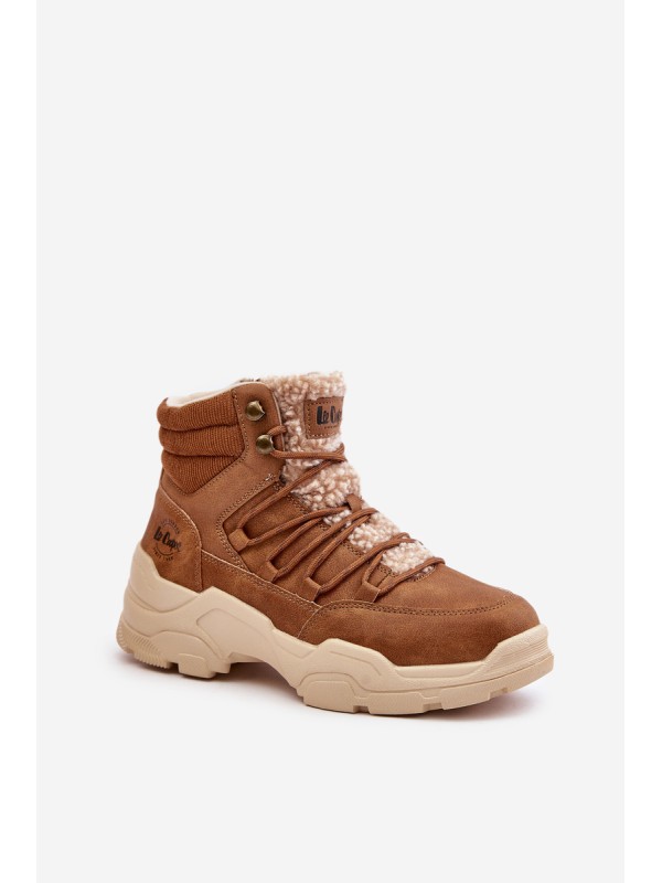 Warm Women's Ankle Boots Lee Cooper LCJ-24-03-3061L Brown
