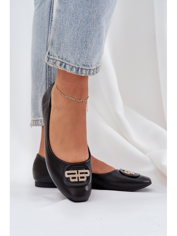 Flats With Decoration Black Ainoria