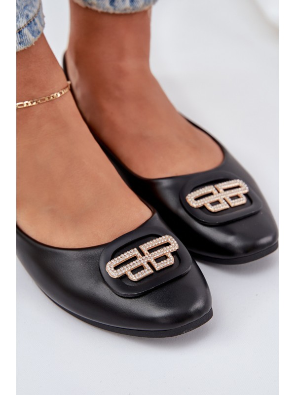 Flats With Decoration Black Ainoria