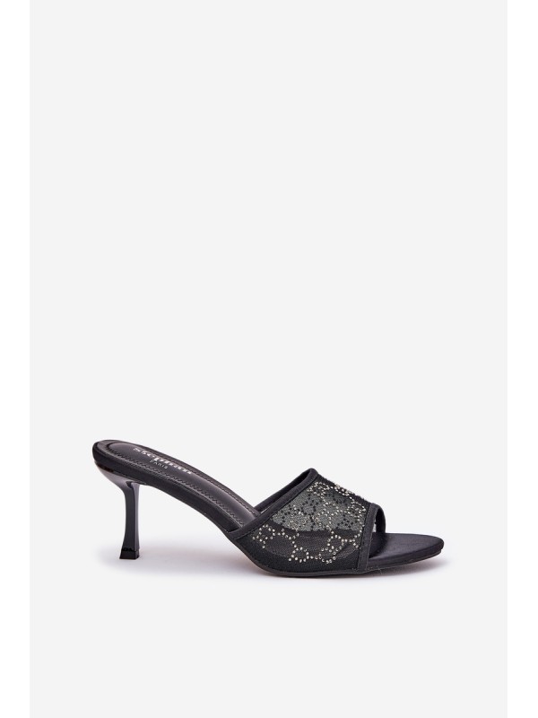 Decorated High Heels Black Ennoriel