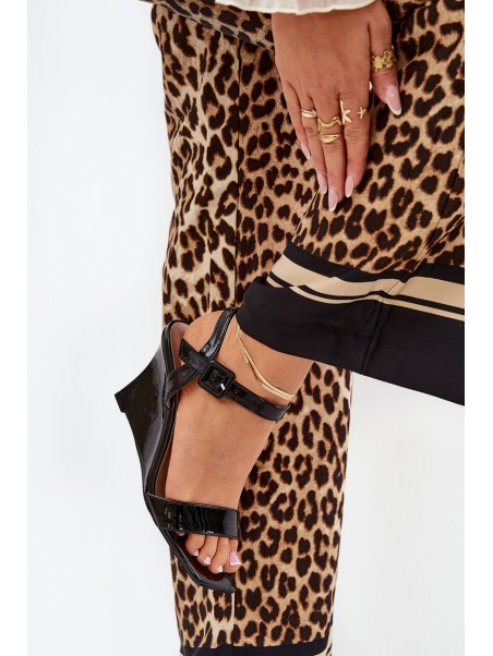 Lacquered Women's Wedge Sandals Black Vliraya