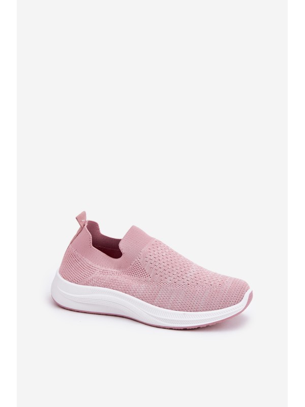 Slip On Fabric Sports Shoes Women Black Minstina