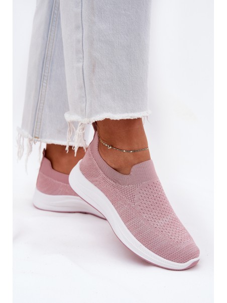 Slip On Fabric Sports Shoes Women Black Minstina