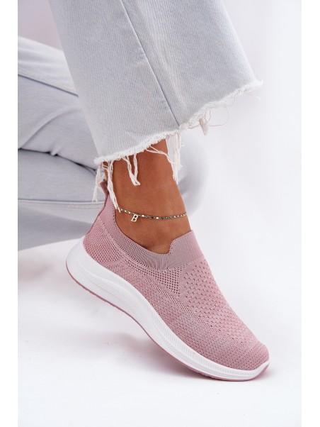 Slip On Fabric Sports Shoes Women Black Minstina