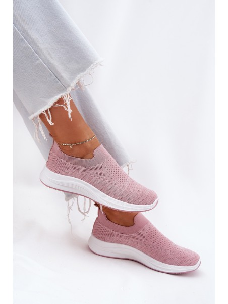 Slip On Fabric Sports Shoes Women Black Minstina
