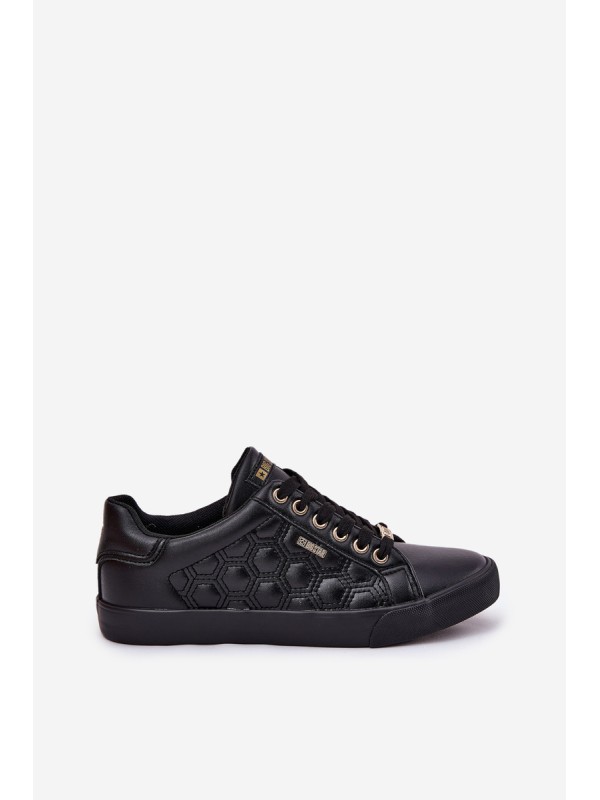 Women's Sneakers Made Of Eco Leather Big Star RR274323 Black