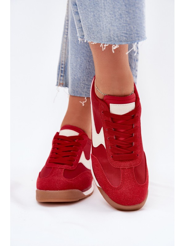 Womens Sports Shoes Sneakers Red Zerina 2