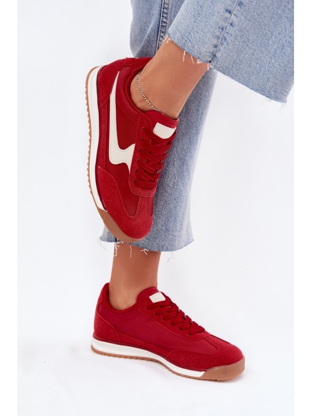 Womens Sports Shoes Sneakers Red Zerina