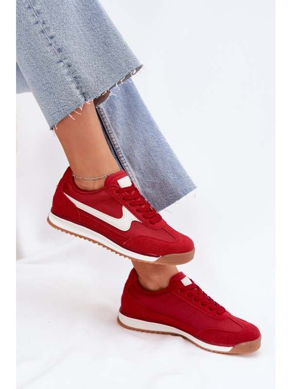 Womens Sports Shoes Sneakers Red Zerina