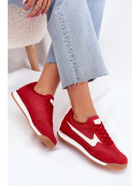 Womens Sports Shoes Sneakers Red Zerina