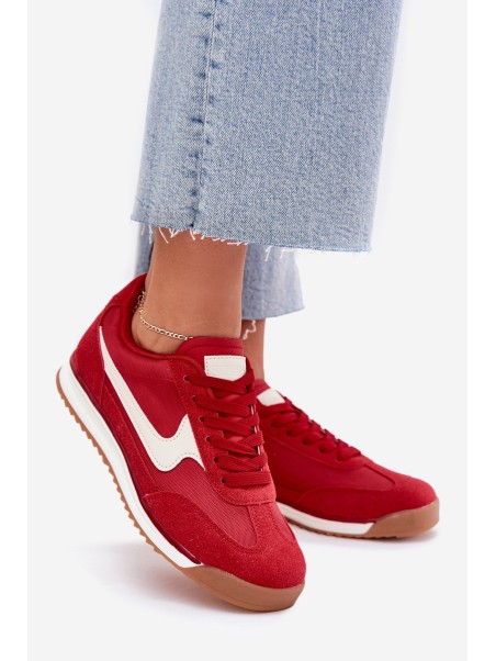 Womens Sports Shoes Sneakers Red Zerina