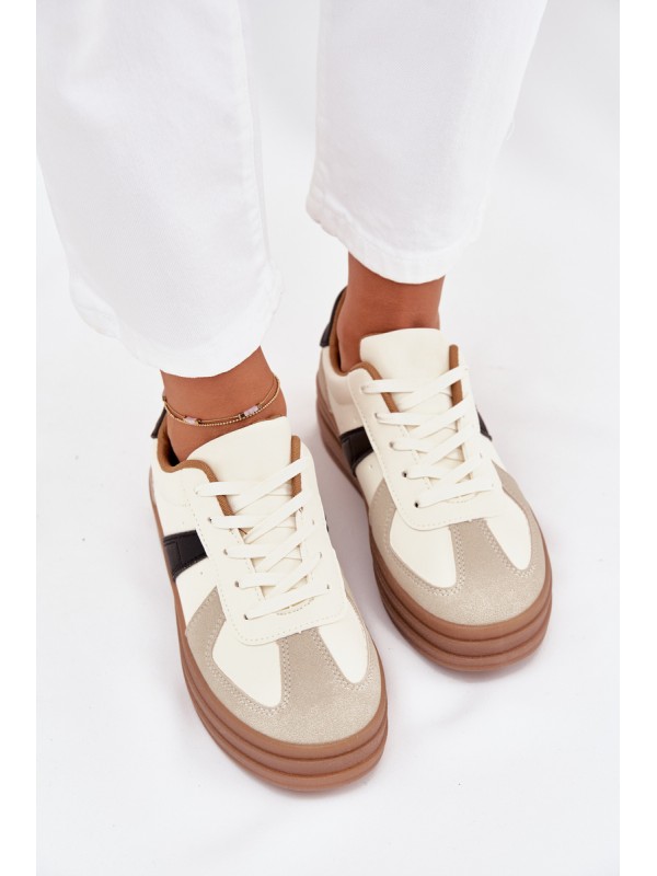 Women's Platform Sneakers Beige Sivirae