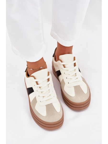 Women's Platform Sneakers Beige Sivirae