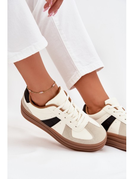 Women's Platform Sneakers Beige Sivirae
