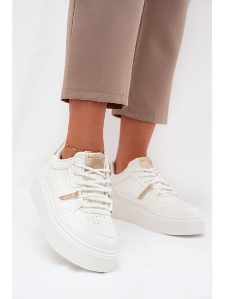 Womens Platform Sneakers Big Star SS274359 White