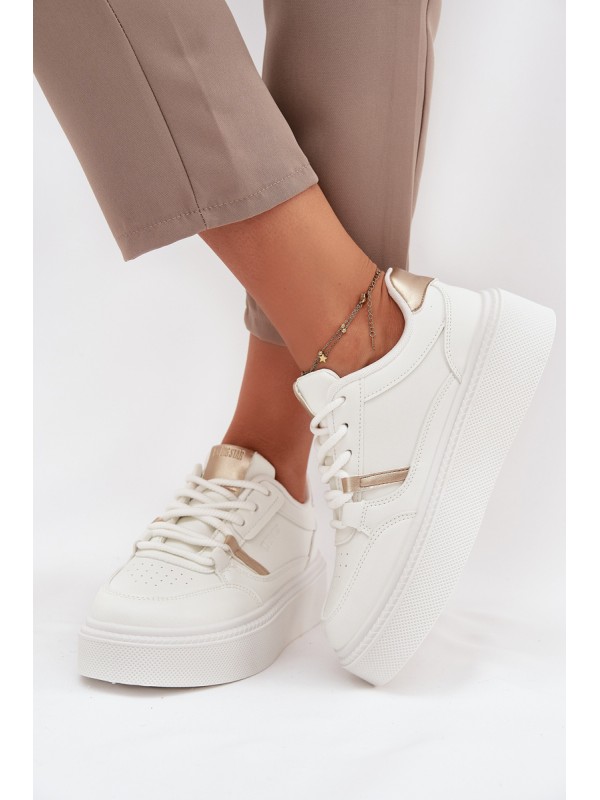 Womens Platform Sneakers Big Star SS274359 White