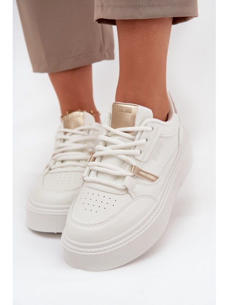 Womens Platform Sneakers Big Star SS274359 White