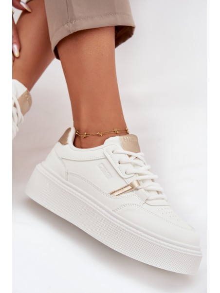 Womens Platform Sneakers Big Star SS274359 White