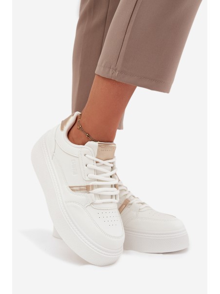 Womens Platform Sneakers Big Star SS274359 White