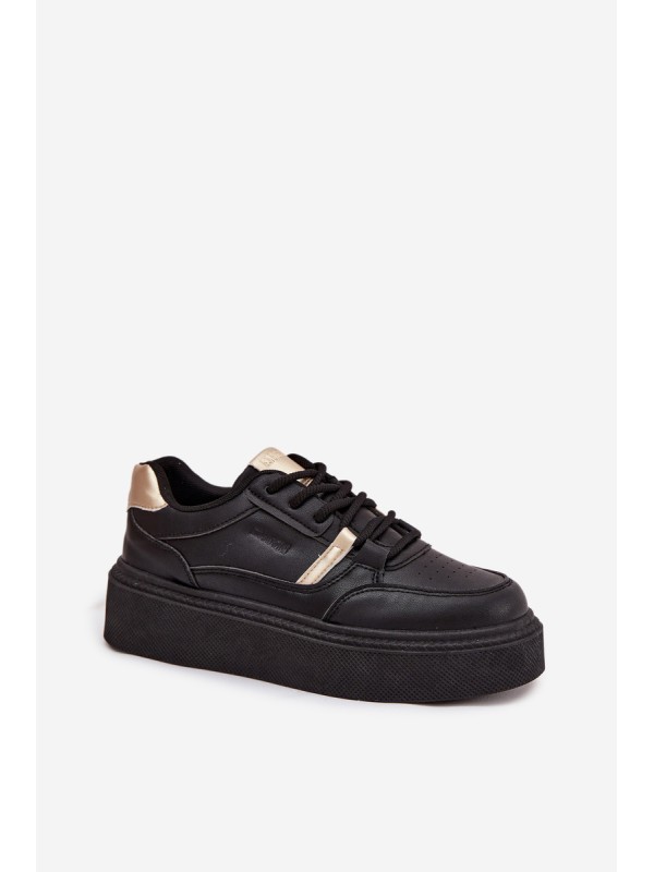 Womens Platform Sneakers Big Star SS274360 Black