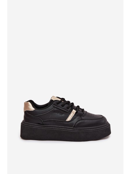 Womens Platform Sneakers Big Star SS274360 Black