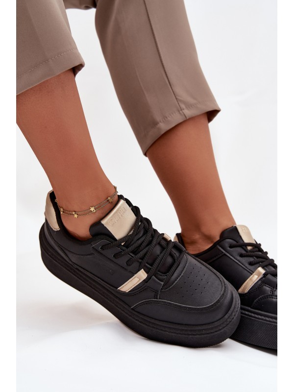 Womens Platform Sneakers Big Star SS274360 Black
