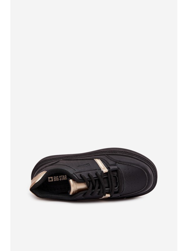 Womens Platform Sneakers Big Star SS274360 Black