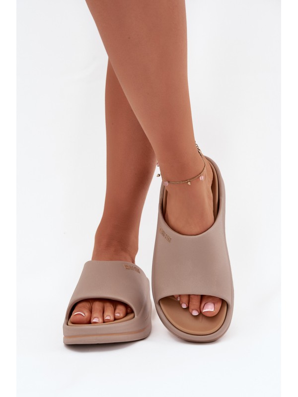 Women's Platform Sandals Big Star SS274424 Dark Beige 2