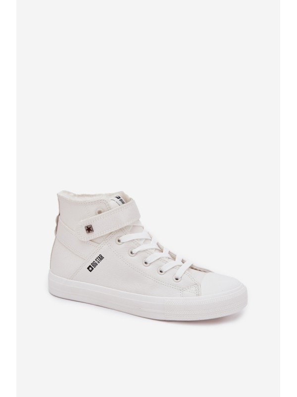 BIG STAR Leather Insulated Sneakers V274541FW White 2