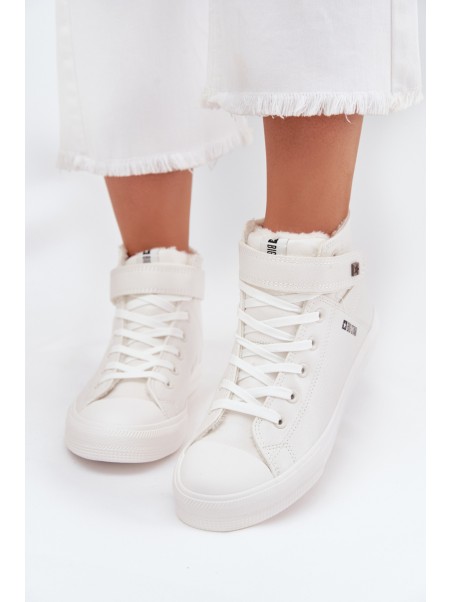 BIG STAR Leather Insulated Sneakers V274541FW White