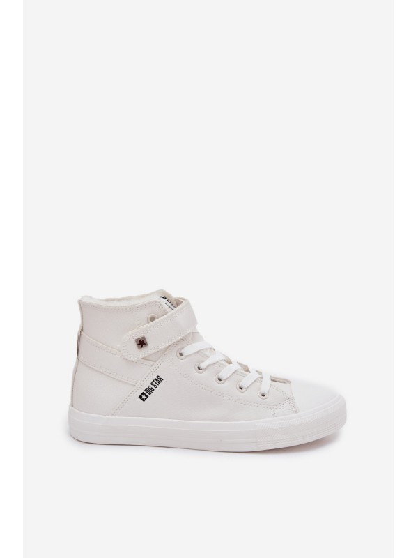 BIG STAR Leather Insulated Sneakers V274541FW White
