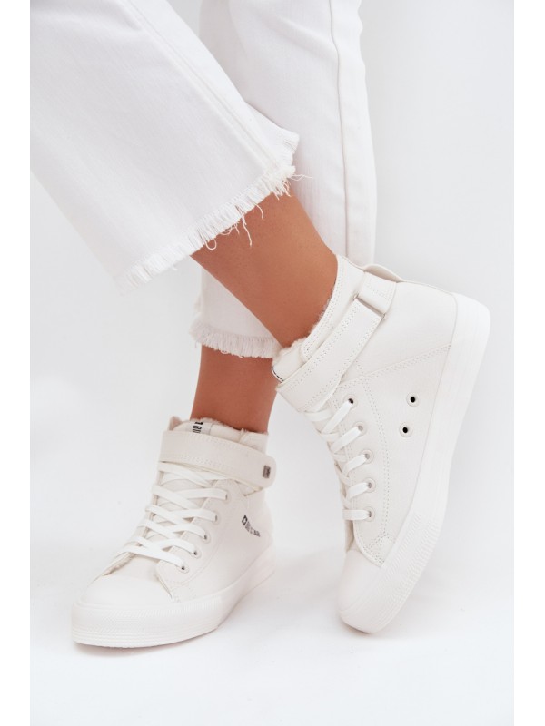 BIG STAR Leather Insulated Sneakers V274541FW White