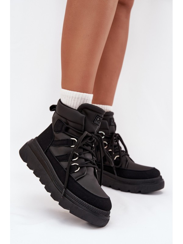 Women's Ankle Boots Platform Black Liorae