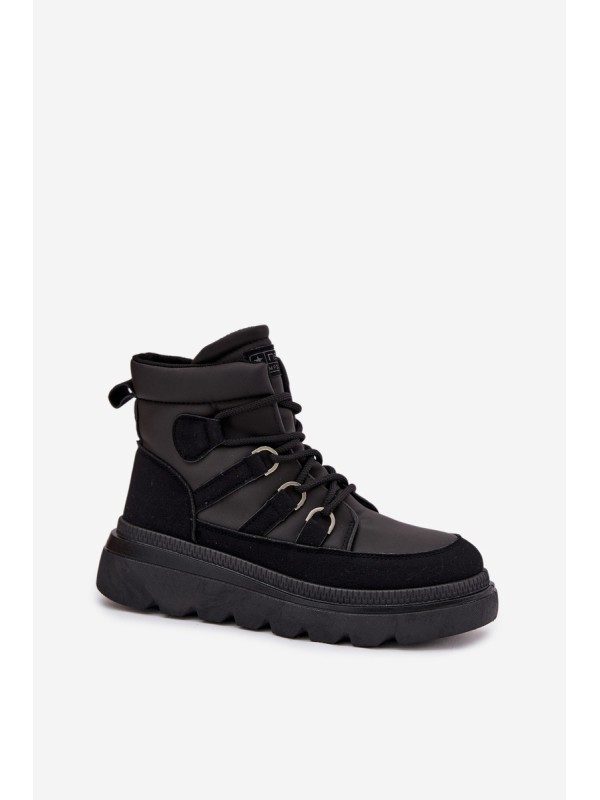 Women's Ankle Boots Platform Black Liorae