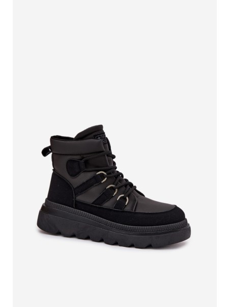 Women's Ankle Boots Platform Black Liorae