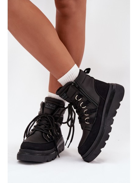Women's Ankle Boots Platform Black Liorae
