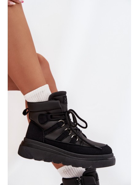 Women's Ankle Boots Platform Black Liorae
