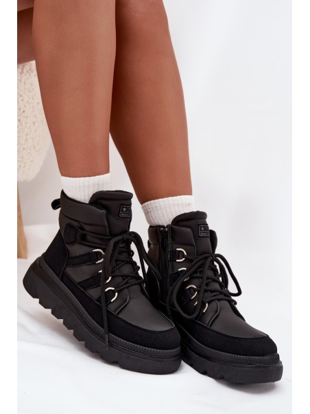 Women's Ankle Boots Platform Black Liorae