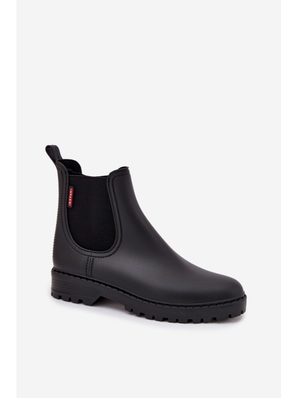 Low Women's Rain Boots Matte Black Birella
