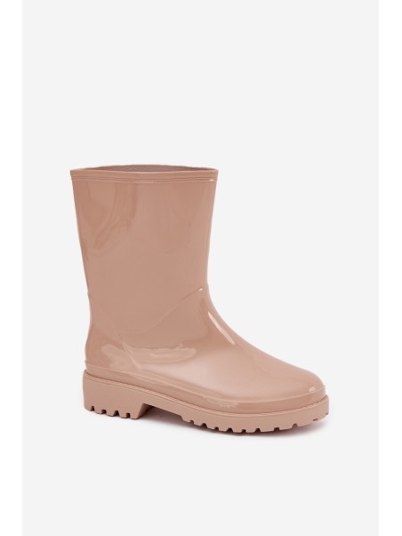 Beige Ladies Wellies Elvara