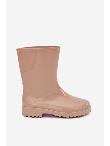 Beige Ladies Wellies Elvara