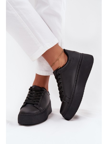 Women's Sneakers On Platform Black Sallira