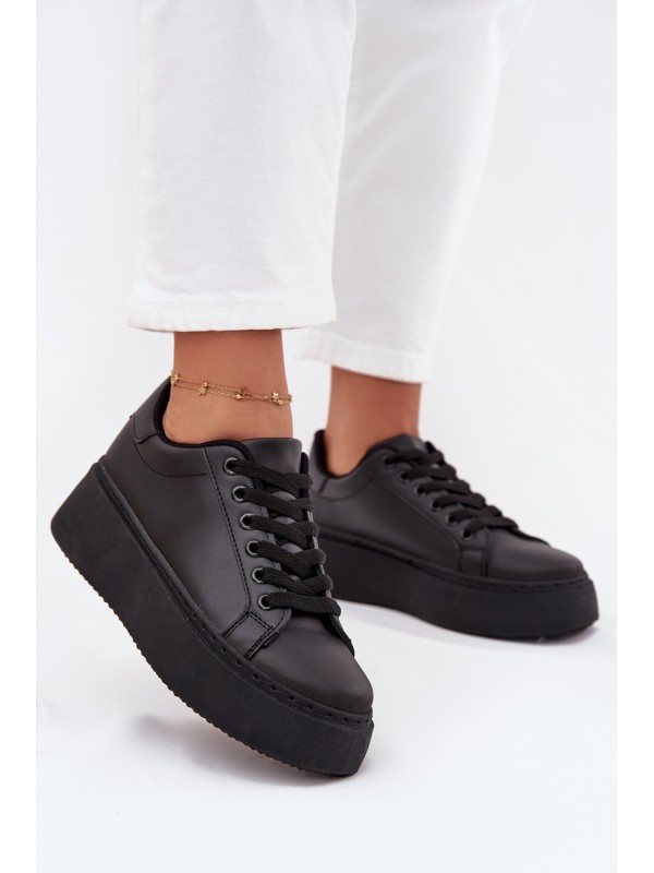 Women's Sneakers On Platform Black Sallira 2