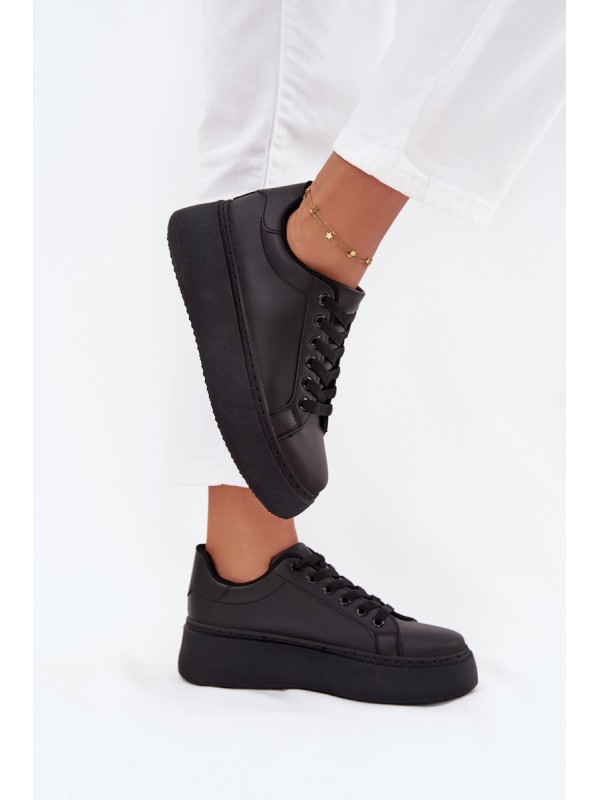 Women's Sneakers On Platform Black Sallira