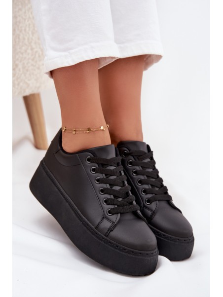Women's Sneakers On Platform Black Sallira